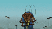 mondotrasho3042 cartoon animated alien fall out boy GIF