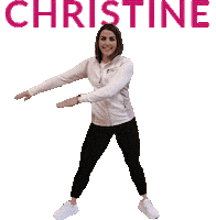 Christine Floss Dance Sticker by Sanden Treningssenter
