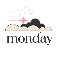 Happy Monday Sticker by Unerwartet Design
