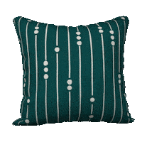 Forest Green Pillow Sticker by Beyond Just Beige