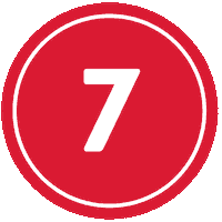 Number Seven Kingarthur Sticker by King Arthur Baking Company
