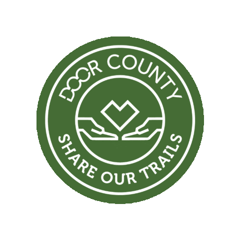 doorcounty giphygifmaker wisconsin leave no trace lnt Sticker