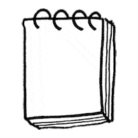 Block Notes Sticker by Lilies Berlin