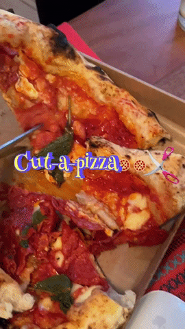 Cut Pizza GIF