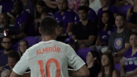 happy miguel almiron GIF by Atlanta United