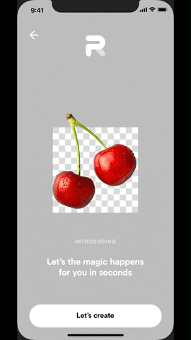 photoroom brand app iphone photoroom GIF