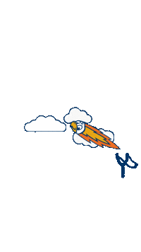 Oxford College Swoop Sticker by Emory University