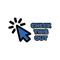 Arrow Check This Out Sticker by LittleSmilesFL
