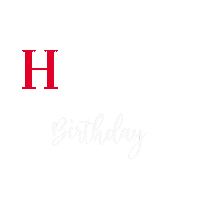 Happy Birthday Pink Sticker