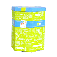 surprise box Sticker by Greetz