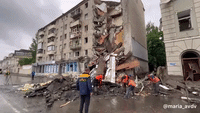 Death Toll From Russian Strike in Kharkiv Rises as Emergency Crews Search Rubble