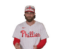 Shrugging Philadelphia Phillies Sticker by MLB