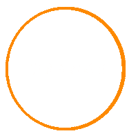Orange Sticker by Nit Models Agency