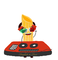 Party Dj Sticker by Spaghetti & Stars