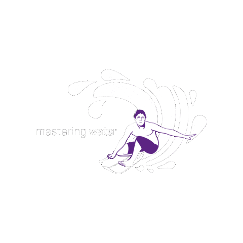 Surfer Welle Sticker by KESSEL