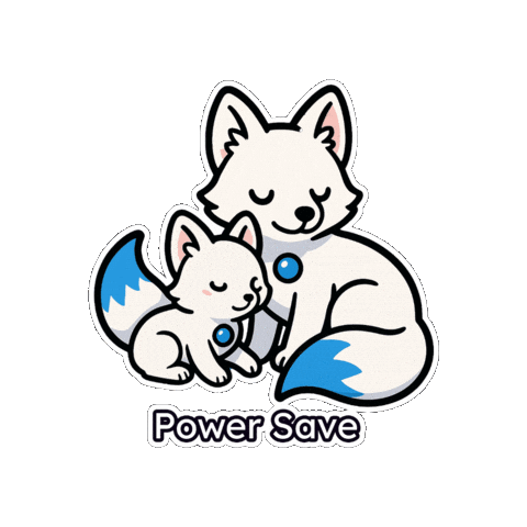 Babyfox Chillmode Sticker