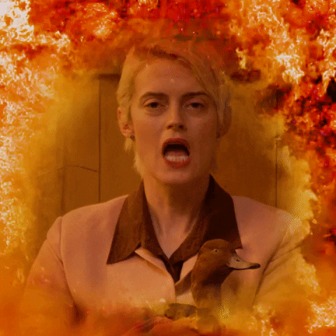therainbowbridge fire oh no burn hell GIF