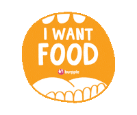 Hungry Food Sticker by Burpple