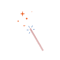 Ouicreate animation magic stop motion wand Sticker