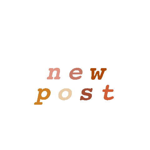 New Post Sticker by That Clay Girl Co.
