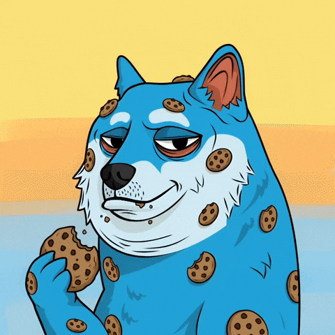 Snacking Cookie Monster GIF by Doge Pound