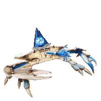 save the bay party crab Sticker by Chesapeake Bay Foundation