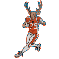 Hacettepe Red Deers Sticker by Hacettepe University Department of Graphic Design