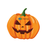 Trick Or Treat Halloween Sticker by WynnmexTech