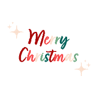 Merry Christmas Sticker by Beauty by Earth