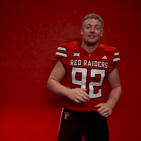 Kasen Long GIF by Texas Tech Football