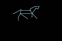 a million years stars GIF by Jean Scuderi