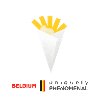 Hungry French Fries Sticker by Belphenomenal