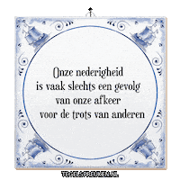 Humor Respect Sticker by Tegelspreuken.nl