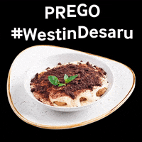 westindesaru dinner italy lunch tiramisu GIF