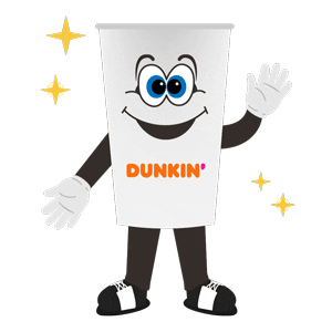 dunkin donuts cup Sticker by Dunkin’