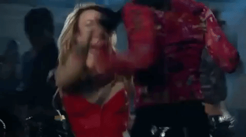 giphydvr britney spears toxic in the zone GIF
