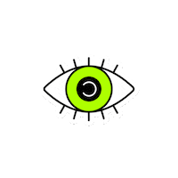 Eyes Sticker by The Y