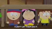 stan marsh fear GIF by South Park 