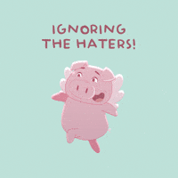 Flying Pig Whatever GIF by PositivelyPigasus