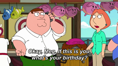 Birthday Meg GIF by Family Guy