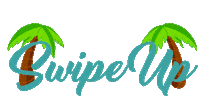 swipe up palm trees Sticker by Create And Do