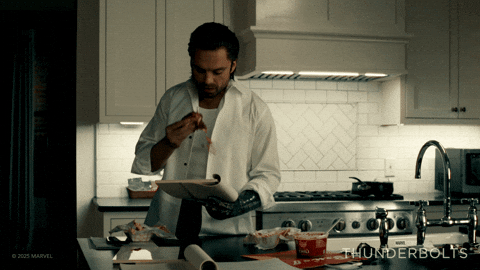 Hungry Thunderbolts GIF by Marvel Studios