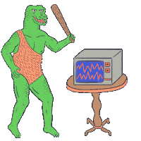 Angry Lizard Man Sticker by Joseph Harmon