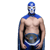 maskadorestacoshopaz wrestling wrestler lucha lucha libre Sticker
