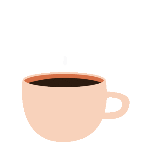 Tea Cup Coffee Sticker