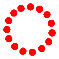 Instagram Circle Sticker by Trakto