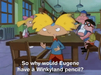 hey arnold nickelodeon GIF