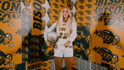 Womens Basketball Bison GIF by NDSU Athletics