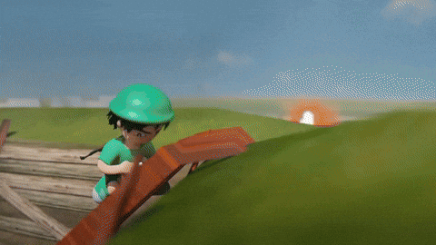 TrencherArt giphyupload explosion giphycreatortest bomb GIF