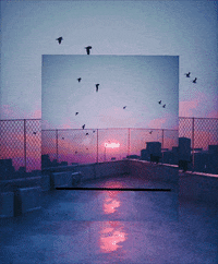 flashbackmag neon neonlights GIF